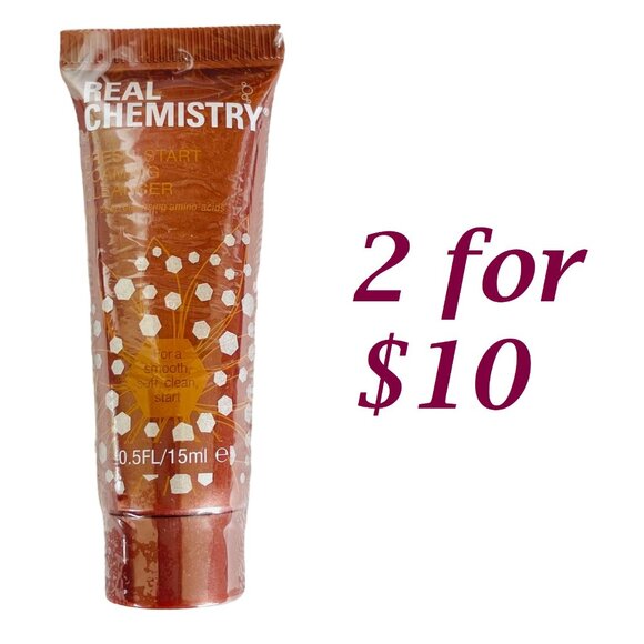 Real Chemistry Fresh-Start Foaming Cleanser for Face Travel Size w/ Amino-Acids - Picture 1 of 8